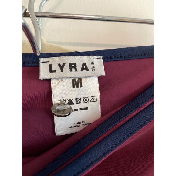 LYRA Sophia Swimsuit Purple Panel SKIRT & SWIMSUIT SET medium - Picture 6 of 6